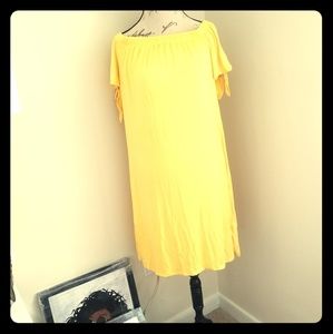 VENUS OFF THE SHOULDER MINI DRESS